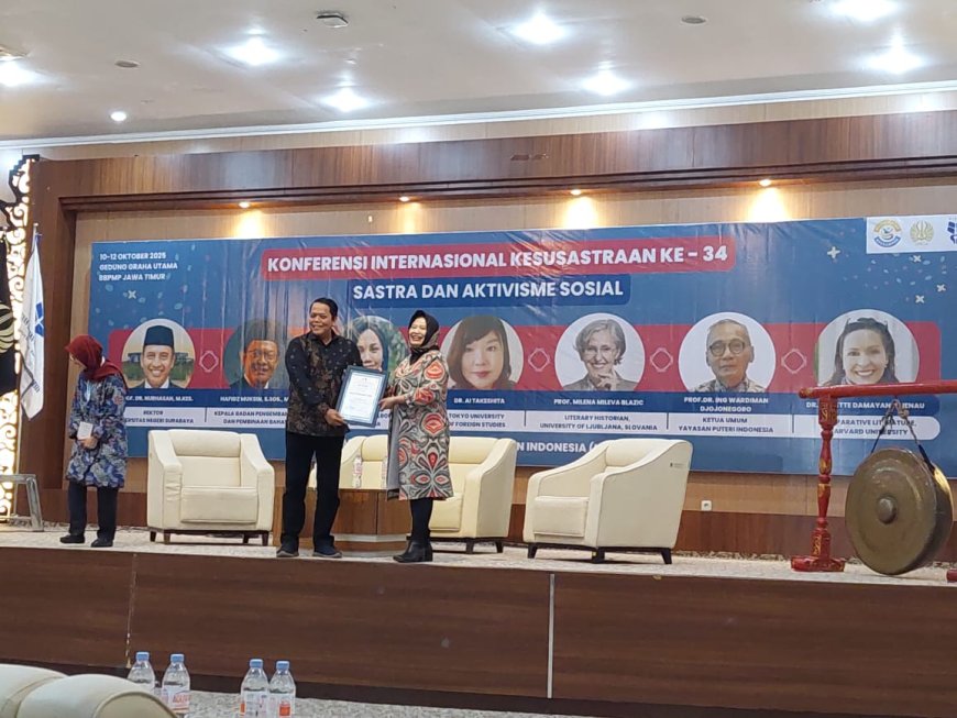 KIK Ke-34 Resmi Dibuka: HISKI Tekankan Sastra sebagai Inspirasi Perubahan Sosial