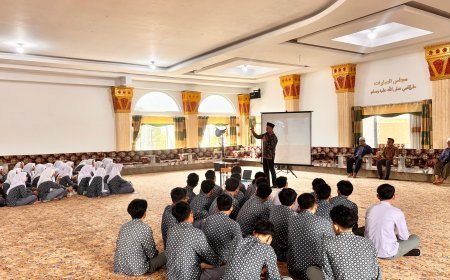 UT Medan Sosialisasikan Kuliah Jarak Jauh ke Pesantren Al Kausar Al Akbar