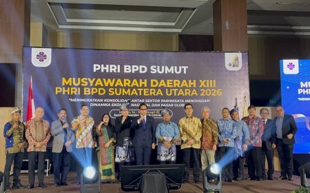 Aklamasi di Musda, Melkhy Waas Nahkodai PHRI Sumut 2026–2031