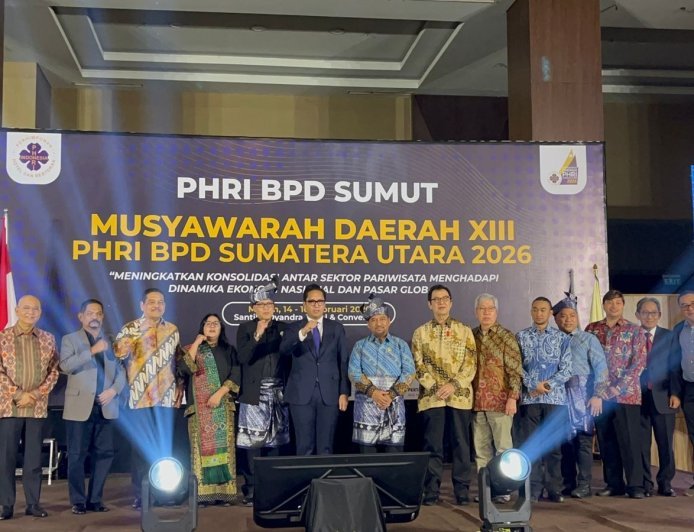 Aklamasi di Musda, Melkhy Waas Nahkodai PHRI Sumut 2026–2031