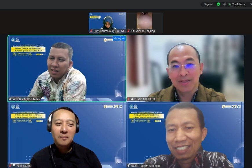 Seminar Akademik dan Edukasi UT Medan Perkuat Mindset dan Profesionalisme Mahasiswa di Era Digital