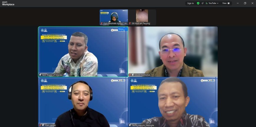 Seminar Akademik dan Edukasi UT Medan Perkuat Mindset dan Profesionalisme Mahasiswa di Era Digital