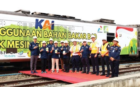 Seluruh Lokomotif dan Genset KAI Sudah Pakai Biosolar B40, Siap Sambut Inovasi B50