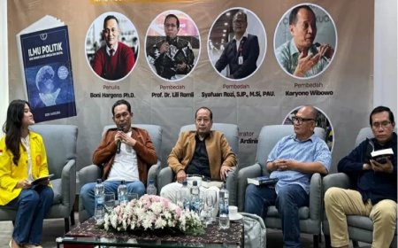 Launching Buku Ilmu Politik, Boni Hargens Soroti Pernyataan Saiful Mujani