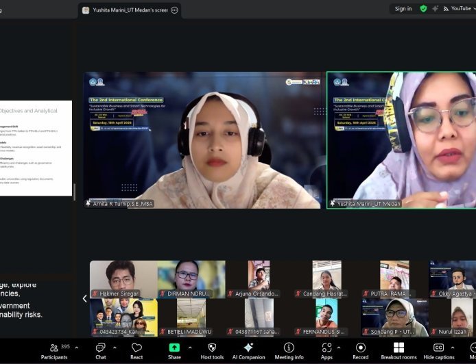 UT Medan Perkuat Wawasan Global melalui Forum Internasional Sustainable Business and Smart Technologies for Inclusive Growth
