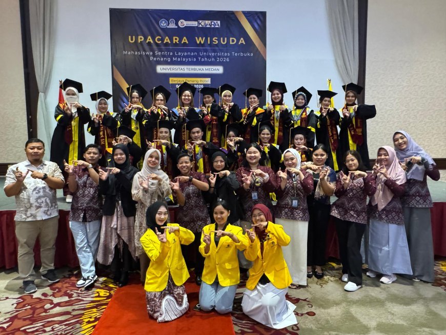 Langkah Pasti dari Negeri Seberang: Wisuda UT di Penang Penuh Kebanggaan