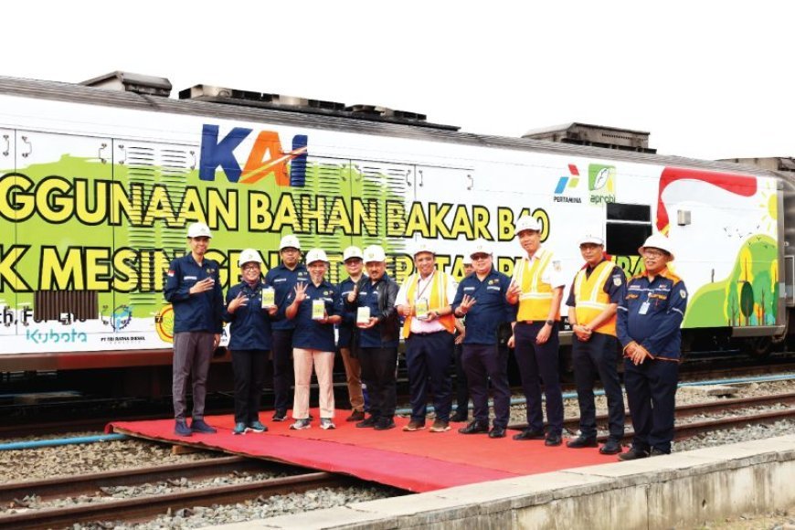 Seluruh Lokomotif dan Genset KAI Sudah Pakai Biosolar B40, Siap Sambut Inovasi B50