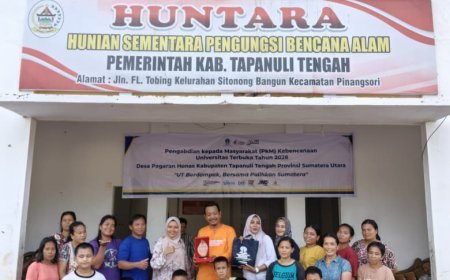 Menjangkau yang Tak Terjangkau :UT Hadir di Tapanuli Tengah melalui Kegiatan PkM Skema Kebencanaan Tahun 2026