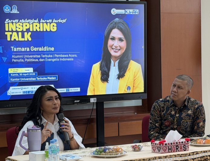 UT Medan Gelar Inspiring Talk Bersama Tamara Geraldine
