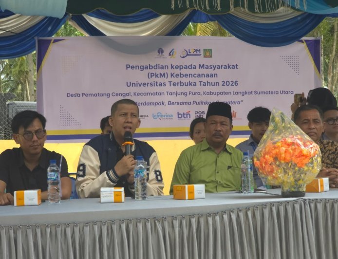 Pemulihan dan Penguatan Masyarakat Sumatera Utara Pascabencana: UT Hadir melalui PkM Nasional Kebencanaan 2026