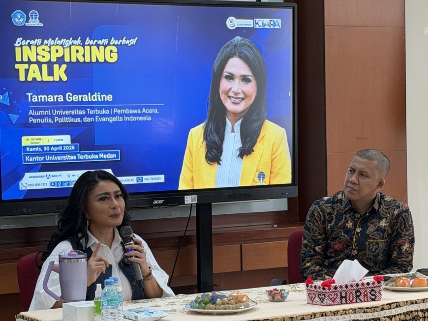 UT Medan Gelar Inspiring Talk Bersama Tamara Geraldine