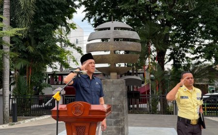 Teguhkan Komitmen terhadap Nilai-Nilai Kebangsaan, UT Medan Gelar Upacara Bendera Peringati Hari Lahir Pancasila