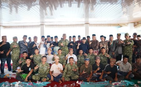Rajut Kembali Silaturahmi, Pangdam Radin Inten Ajak Warga Pekurun Pererat Kebersamaan