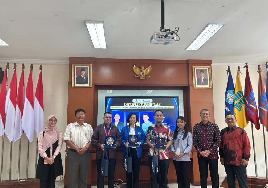 Ormawa UT Medan Sukses Gelar Entrepreneurship Talk "The Golden Triangle"