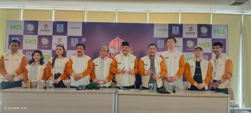 Ketum PB PORDI:  Jakarta Domino Tournament 2026, Momentum Penting Menuju Fornas Palu