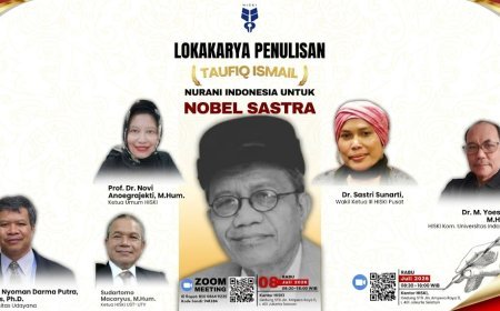 Menuju Nobel Sastra 2027: HISKI Galang Pemikiran Akademisi untuk Taufiq Ismail