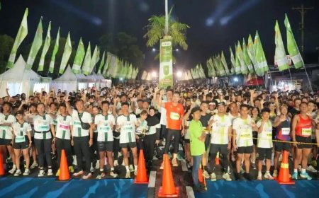 Riau Bhayangkara Run 2026 Diikuti 15.080 Pelari dari Empat Negara