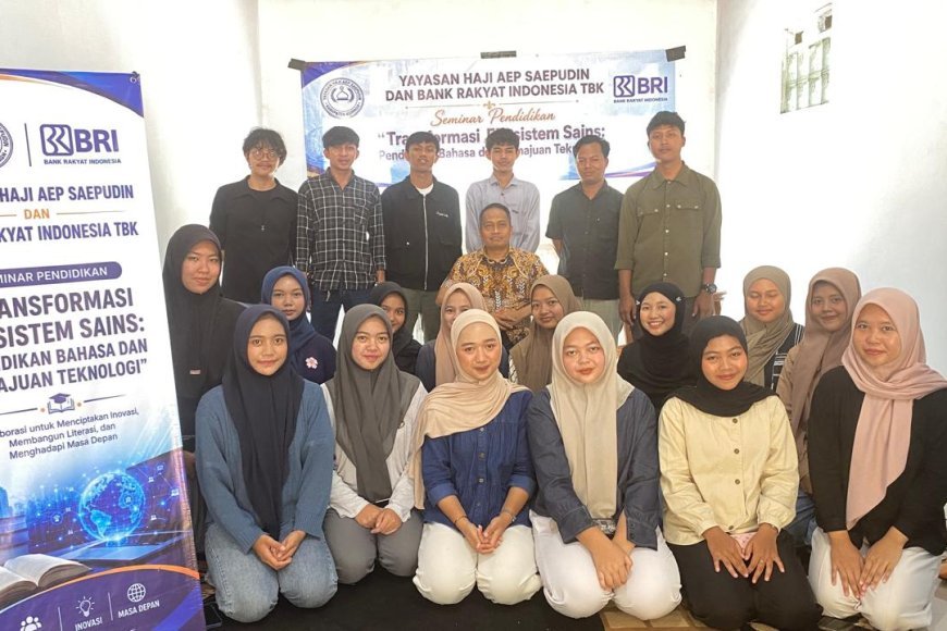 Yayasan Haji Aep Saepudin dan BRI Gelar Seminar Pendidikan, Perkuat Kompetensi Pendidik Hadapi Era Transformasi