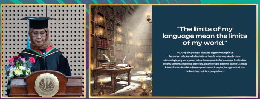 Di Pengukuhan Guru Besar UNJ, Prof. Ratna Gagas Metode PTBD untuk Literasi Ilmiah
