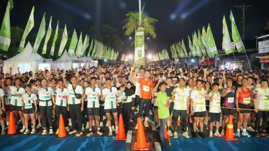 Riau Bhayangkara Run 2026 Diikuti 15.080 Pelari dari Empat Negara