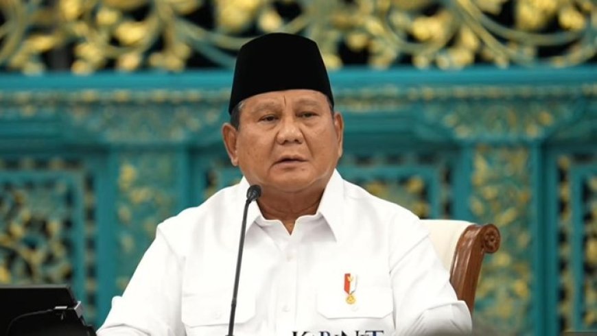 Prabowo Buka Sidang Kabinet Paripurna, Minta Menteri Evaluasi Kinerja Pemerintah