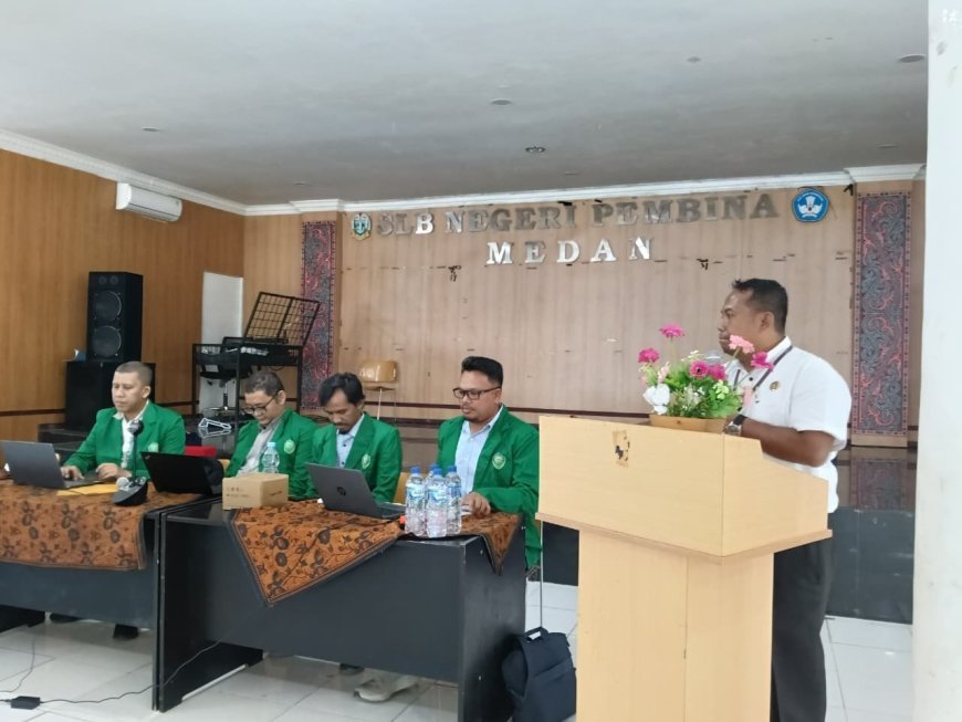 Prodi Hukum Al Washliyah Gelar Penyuluhan di SLB Negeri Pembina Sumut