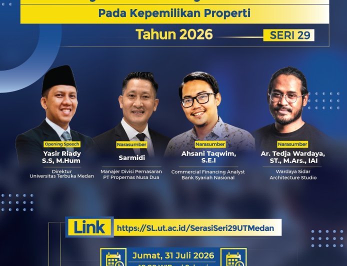 UT Medan Bekali Generasi Z Strategi Cerdas Miliki Properti melalui Seminar SERASI Seri 29
