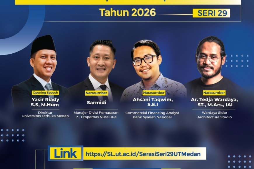 UT Medan Bekali Generasi Z Strategi Cerdas Miliki Properti melalui Seminar SERASI Seri 29