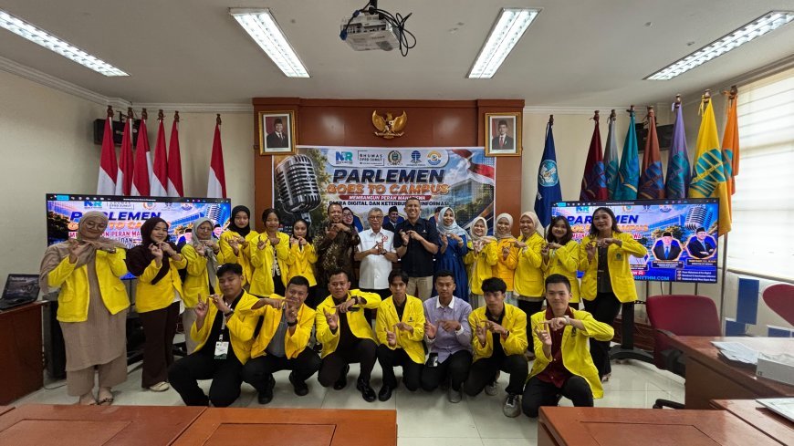 Parlemen Goes to Campus Dorong Mahasiswa UT Medan Aktif di Era Digital