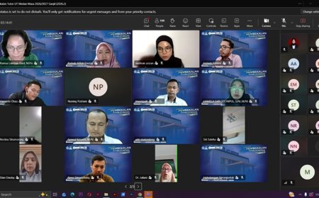 UT Medan Gelar Pembekalan Tutor Masa 2026/2027 Ganjil Secara Daring