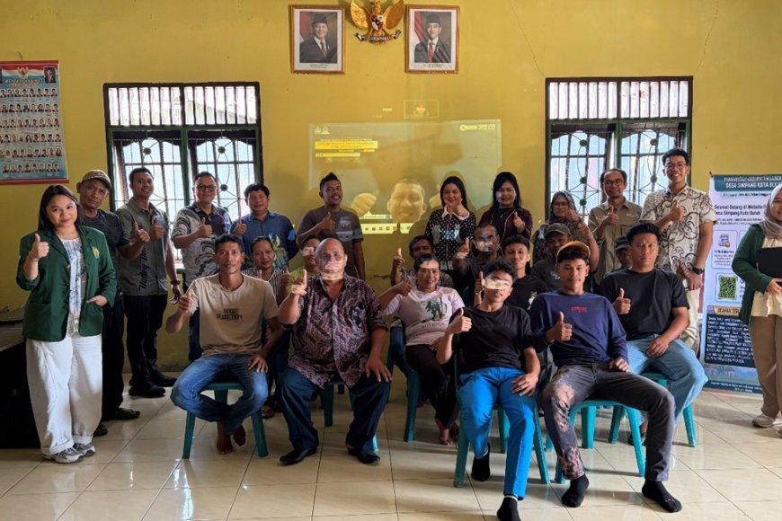 Perkuat Mitigasi Bencana, Tim Kolaborasi USU, UT dan UNAND Dampingi Pemdes Simpang Kutabuluh Manfaatkan Peta Bencana Digital