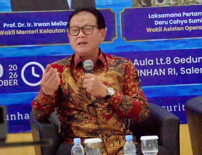 Di UNHAN, Prof Rokhmin Paparkan Roadmap Menuju Kejayaan Maritim 2045