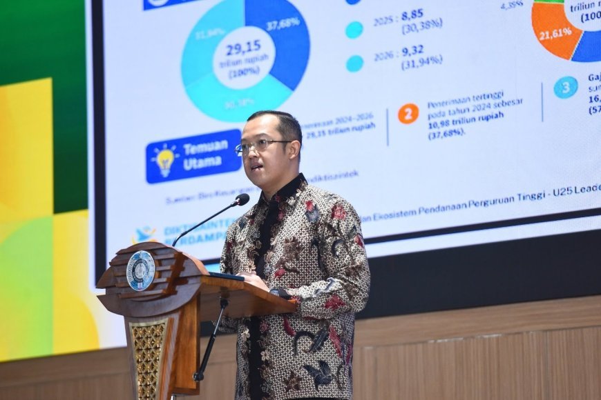 Rektor UT Hadiri U25 Leaders Forum PTN-BH 2026, Bahas Strategi Pembiayaan Perguruan Tinggi