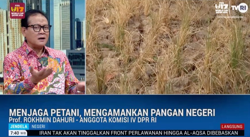 Jaga Petani dan Pasokan Pangan, Prof  Rokhmin Paparkan Tiga Kelompok Komoditas