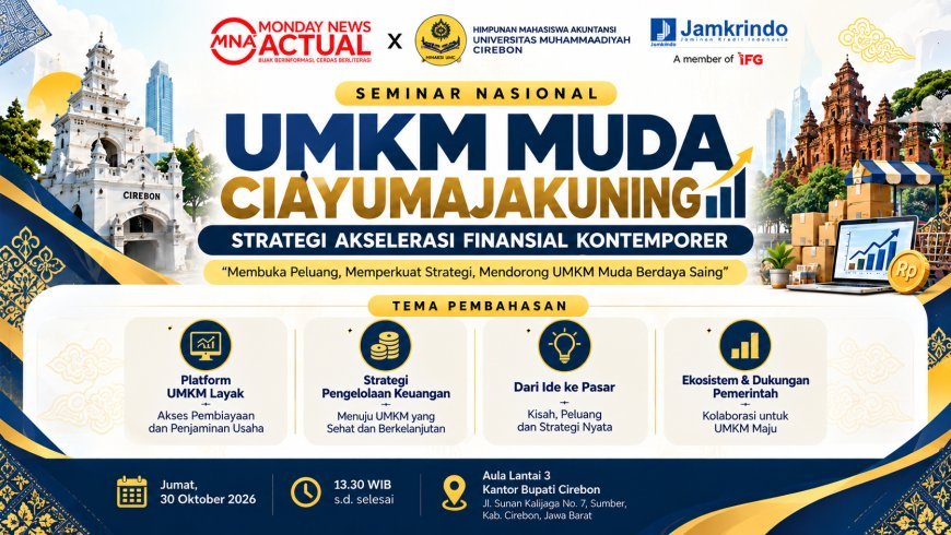 Gandeng PT Jamkrindo,   MNAINDONESIA dan HIMAKSI UMC Akutansi Siap Gelar UMKM Layak untuk Generasi Muda